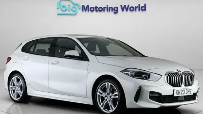 Used BMW 118 M Sport 136 HP (100 kW) 2023 White Hatchback