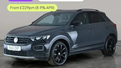 Used VW T-Roc Black Edition 110 HP (80 kW) 2021 Grey SUV
