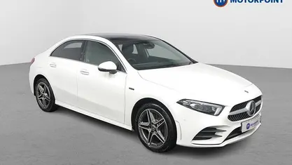 Used Mercedes A250 AMG Line Premium Plus 218 HP (160 kW) 2021 White Sedan