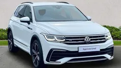 White Used 2022 VW Tiguan R-line SUV | £28,750 (Fair price)