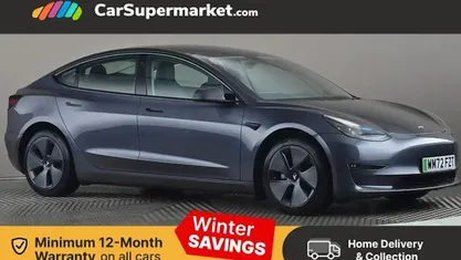 Grey Used 2022 Tesla Model 3 Long Range AWD Sedan | £19,697 (Fair price)