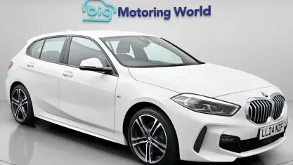 Używany BMW 118 M Sport 136 KM (100 kW) 2024 Biały Hatchback