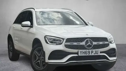 Used Mercedes GLC220 AMG line 194 HP (142 kW) 2019 White SUV