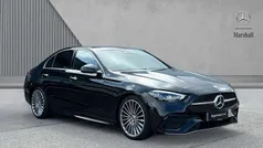 Black Used 2022 Mercedes C300e AMG Line Premium Sedan | £31,179 (Fair price)