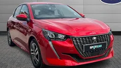 Red Used 2021 Peugeot 208 Allure Premium Hatchback | £13,575 (Fair price)