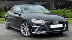 Black Used 2021 Audi A4 S-Line Sedan | £20,945 (Fair price)