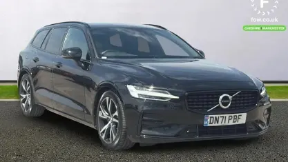 Used Volvo V60 R-Design 197 HP (144 kW) 2022 Black Estate