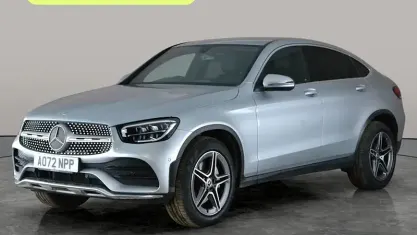 Usado Mercedes GLC220 AMG line 194 HP (142 kW) 2022 Prateado Coupé