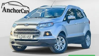 Used Ford Ecosport Zetec 111 HP (81 kW) 2016 Silver SUV