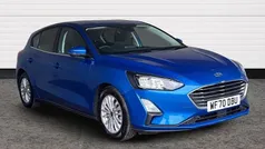 Blue Used 2020 Ford Focus Titanium Hatchback | £13,645 (Fair price)