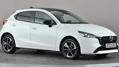 Used Mazda 2 Homura-Aka 116 HP (85 kW) 2023 White Hatchback