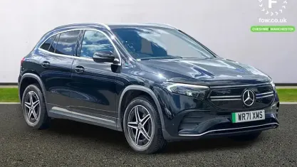Käytetty Mercedes EQA250 AMG line 139 kW (190 HP) 2022 Musta Katumaasturi