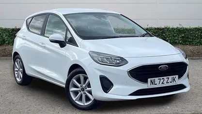 Used Ford Fiesta Trend 75 HP (55 kW) 2021 White Hatchback