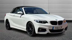 White Used 2018 BMW 218 M Sport Cabriolet | £11,995 (Fair price)
