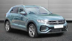 Petrol blue Used 2025 VW T-Roc R-line SUV | £27,695 (Fair price)