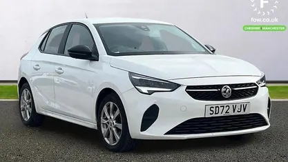 Begagnad Vauxhall Corsa Design Edition 75 HK (55 kW) 2022 Vit Halvkombi