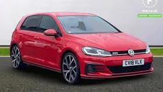 Red Used 2018 VW Golf VII GTD Hatchback | £15,899 (Fair price)