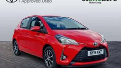 Red Used 2019 Toyota Yaris Hatchback | £11,000 (Fair price)