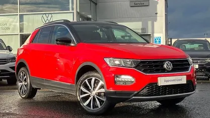 Red Used 2020 VW T-Roc Design SUV | £14,295 (Fair price)