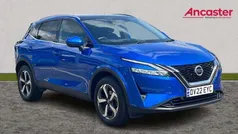 Tallic magnetic blue Used 2022 Nissan Qashqai N-Connecta SUV | £19,975 (Fair price)