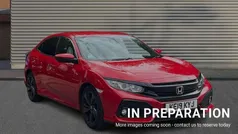 Red Used 2019 Honda Civic SR Hatchback | £13,717 (Fair price)