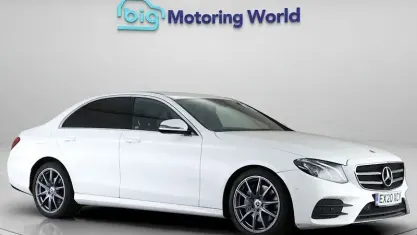 Used Mercedes E220 AMG line 194 HP (142 kW) 2020 White Sedan