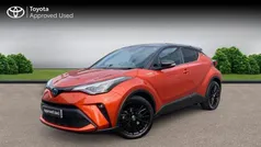 Orange bitone Used 2020 Toyota C-HR Edition SUV | £18,938 (Fair price)
