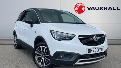 Gebraucht Vauxhall Crossland X Elite 110 PS (80 kW) 2020 Weiß SUV