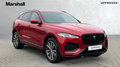 Metallic firenze red Used 2022 Jaguar F-Pace R-Dynamic SUV | £32,624 (Fair price)