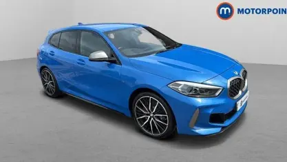 Used BMW M135 Comfort Edition 306 HP (225 kW) 2023 Blue Hatchback