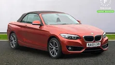 Orange Used 2019 BMW 218 Sport Line Cabriolet | £15,099 (Fair price)