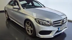 Silver Used 2017 Mercedes C250 AMG line Sedan | £12,950 (Fair price)