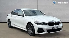 Alpine white Used 2021 BMW 330e M Sport Sedan | £22,166 (Fair price)
