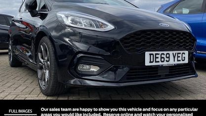 Usado Ford Fiesta ST-Line 101 HP (74 kW) 2019 Preto Citadino