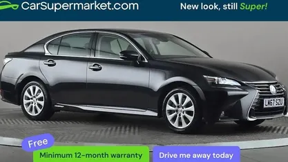 Used Lexus GS300h Executive Line 223 HP (164 kW) 2017 Black Sedan