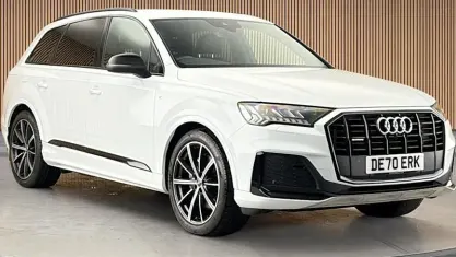 Used Audi Q7 Black Edition 286 HP (210 kW) 2020 White SUV