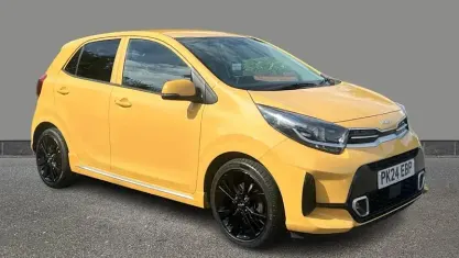 Used Kia Picanto GT-Line 67 HP (49 kW) 2024 Yellow Hatchback