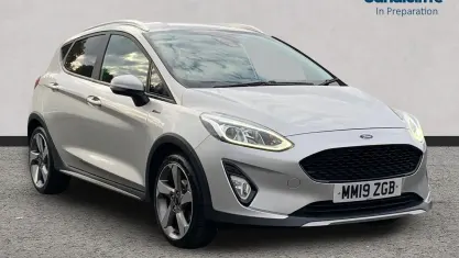 Used Ford Fiesta Active 100 HP (73 kW) 2019 Silver Hatchback