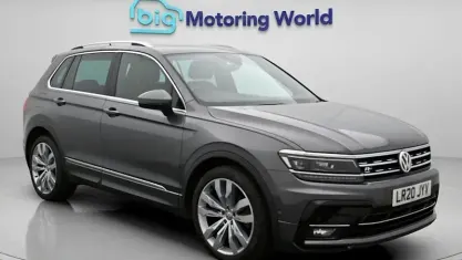 Used VW Tiguan R-line 150 HP (110 kW) 2020 Grey SUV
