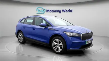 Used Skoda Enyaq iV ecoSuite 131 kW (179 HP) 2022 Blue SUV