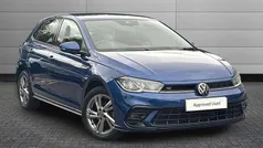 Blue Used 2023 VW Polo R-line Hatchback | £16,850 (Fair price)