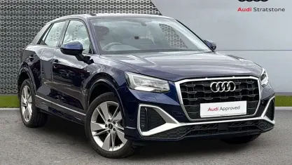 Used Audi Q2 S-Line 150 HP (110 kW) 2023 Blue SUV