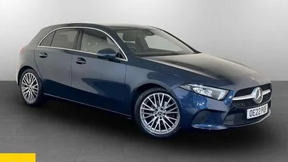 Blue Used 2022 Mercedes A180 Executive Hatchback | £19,495 (Fair price)