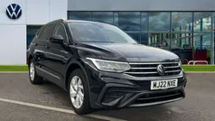 Deep black pearl Used 2022 VW Tiguan Allspace Life SUV | £23,385 (Good price)