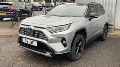 Silver Used 2019 Toyota RAV4 Hybrid SUV | £23,700 (Fair price)