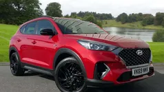 Red Used 2019 Hyundai Tucson N Line SUV | £18,365 (Fair price)