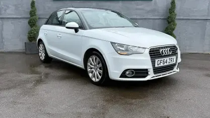 Used Audi A1 Sportback Sport 122 HP (89 kW) 2014 White Hatchback