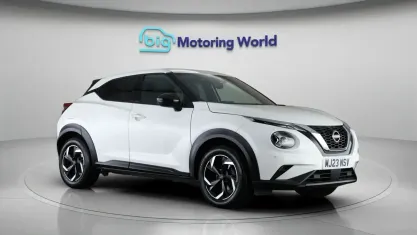 Gebraucht Nissan Juke N-Connecta 114 PS (83 kW) 2023 Weiß SUV