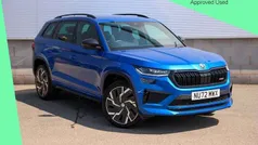 Blue Used 2022 Skoda Kodiaq vRS SUV | £35,890 (Fair price)