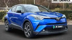 Blue Used 2017 Toyota C-HR SUV | £14,300 (Fair price)